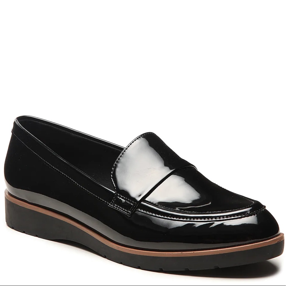 Emmah patent leather loafers black brown 10